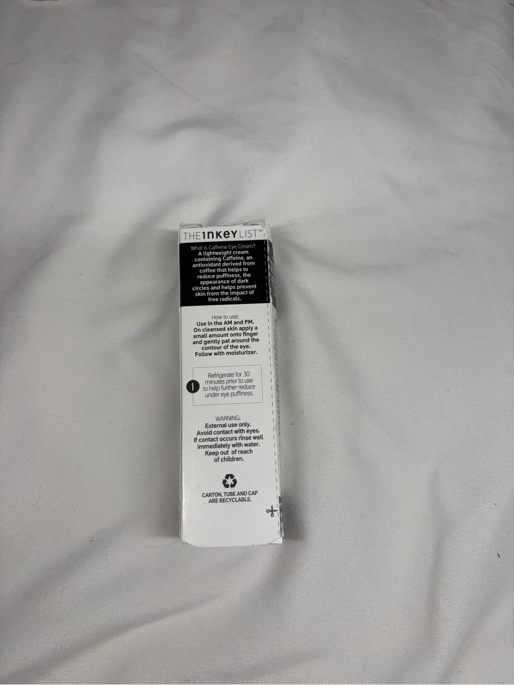 Caffeine Eye Cream — White